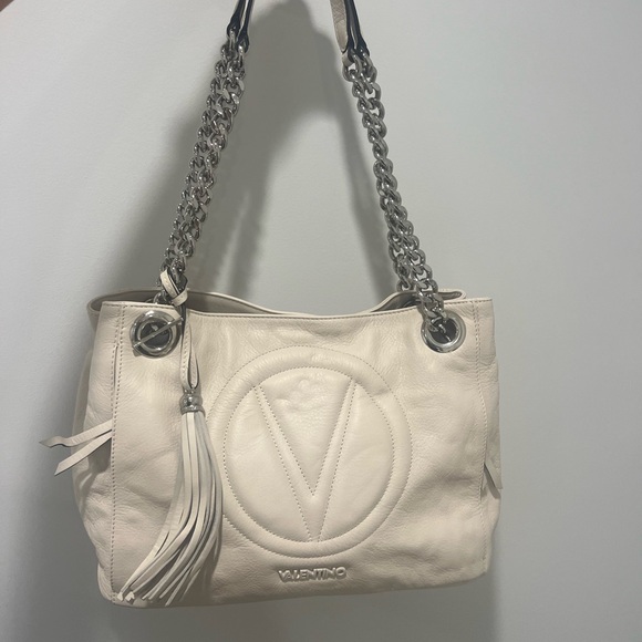 Valentino Verra Signature Bag - cream and silver - Picture 2 of 9
